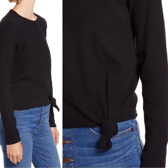 NWT Madewell Knot Longsleeve - Picture 2 of 6